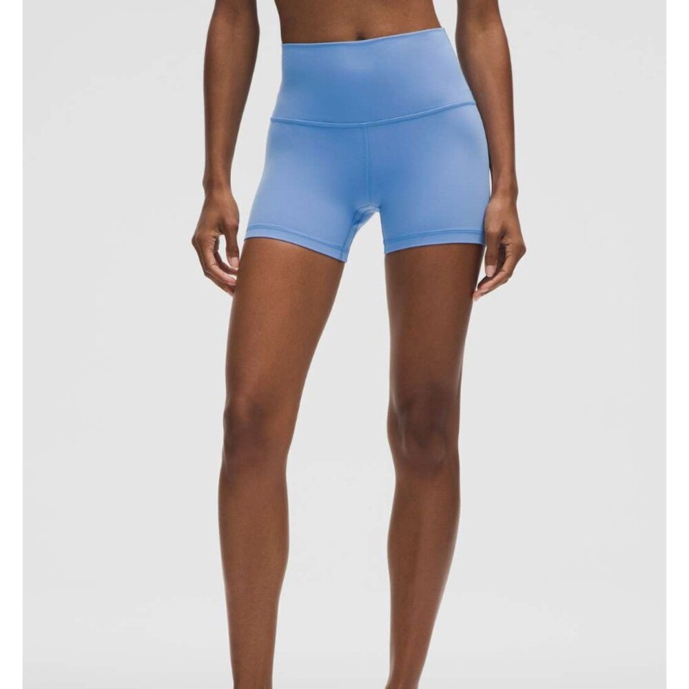 Lululemon NWT SET Align HR Short 4" AND Swiftly Tech LS 2.0 Waist Pool Party 6/8 - Picture 2 of 6